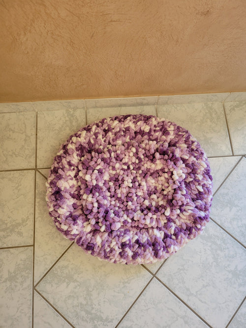 tapis confortable pour chat fait main