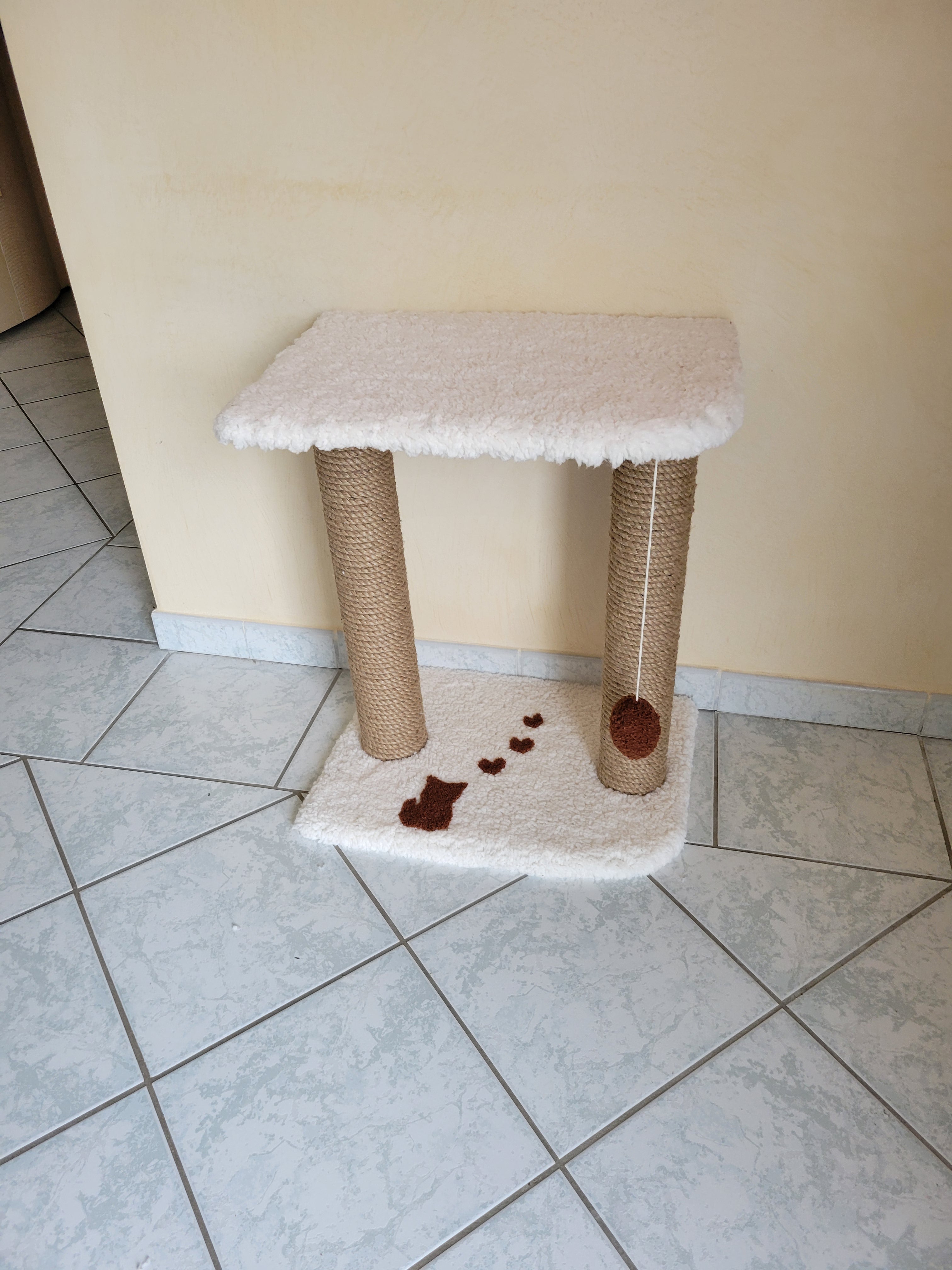 griffoir stable deux poteaux bois