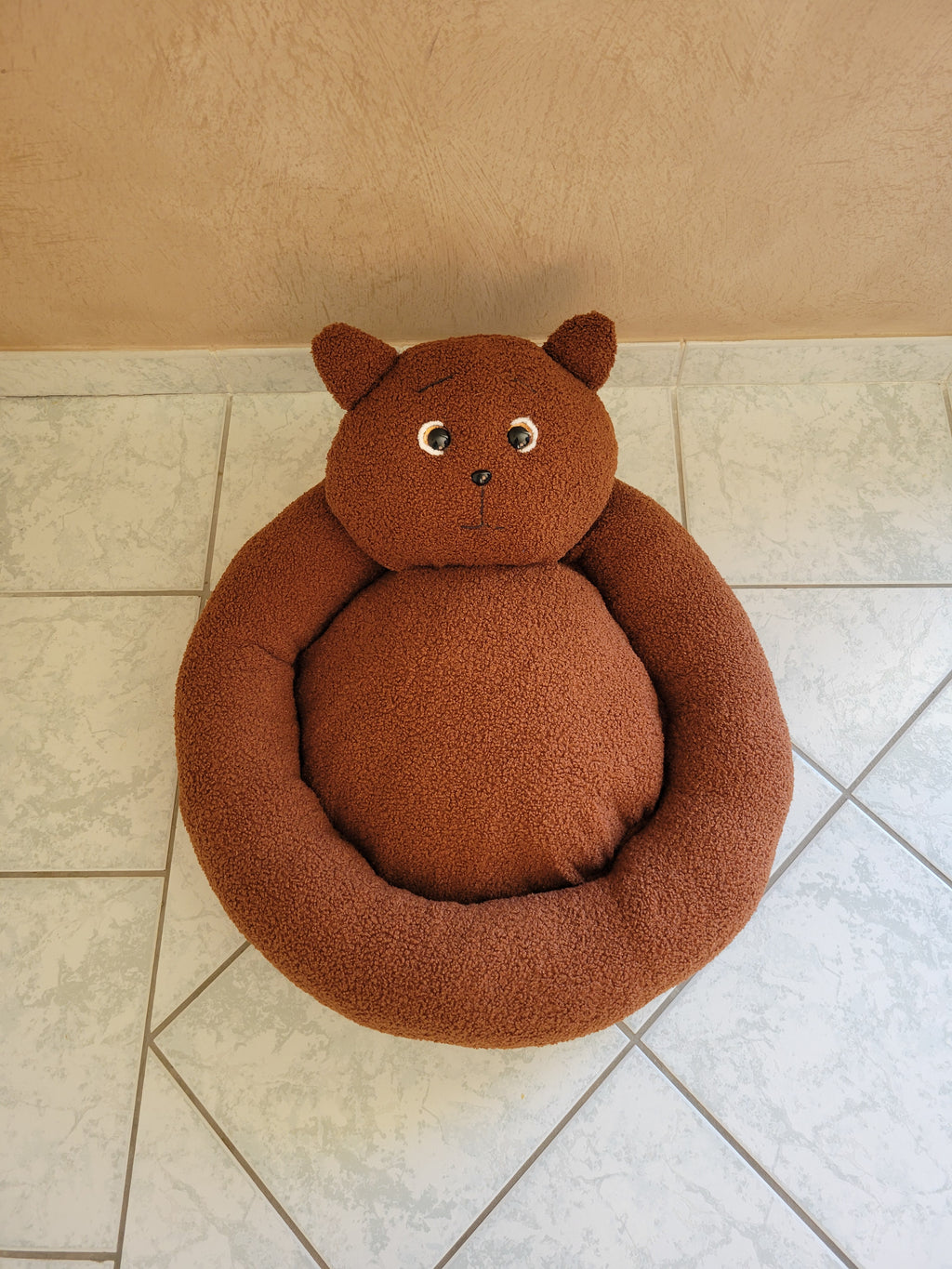 panier animal design chat fait main