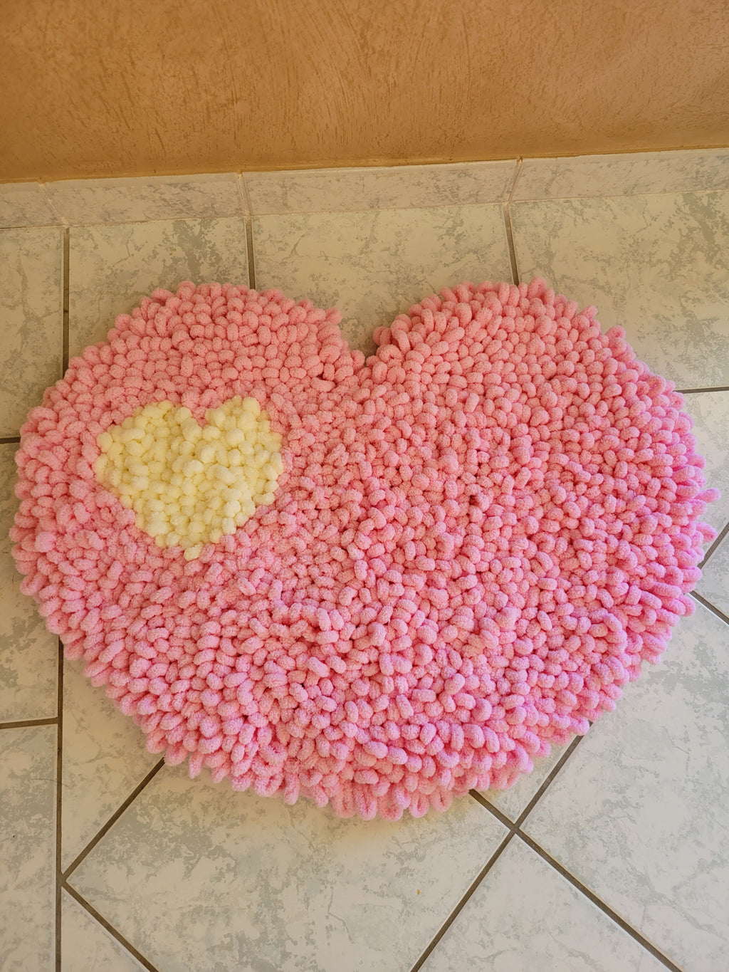 tapis pour chat forme cœur doux