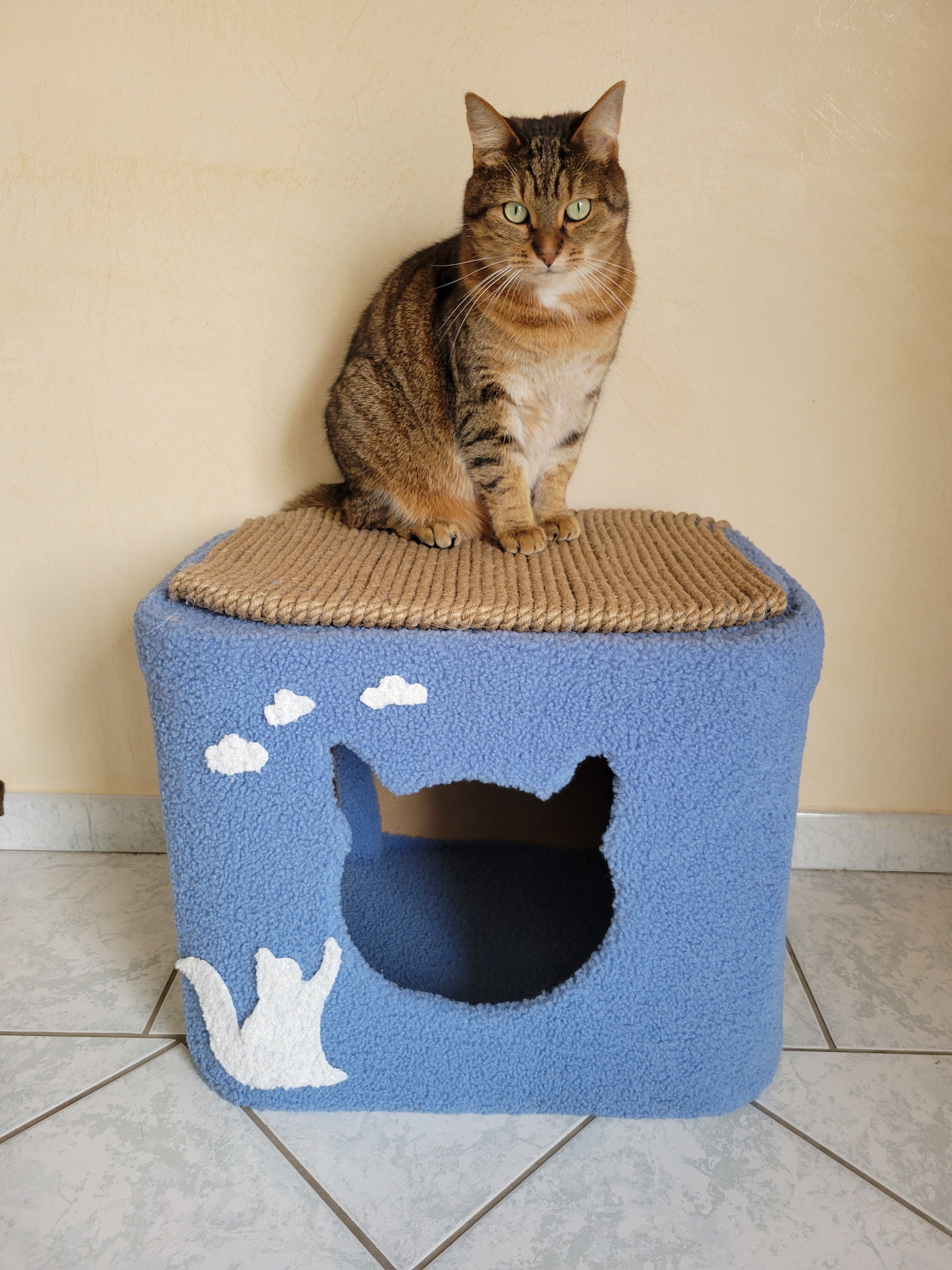 Maison pour chat design fabrication artisanale française