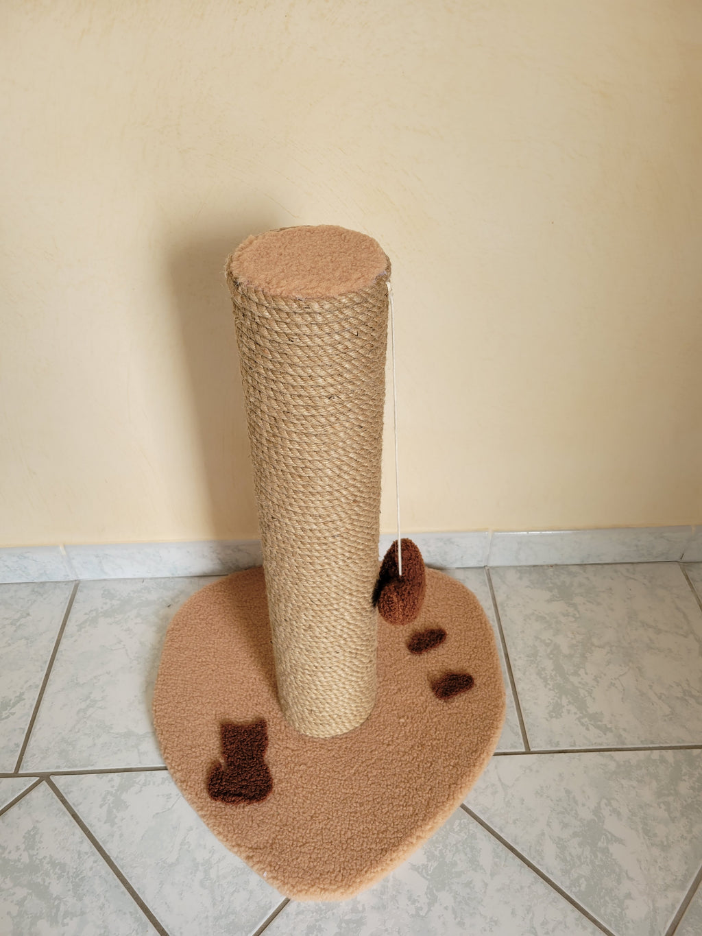 griffoir chat corde epaisse fait main